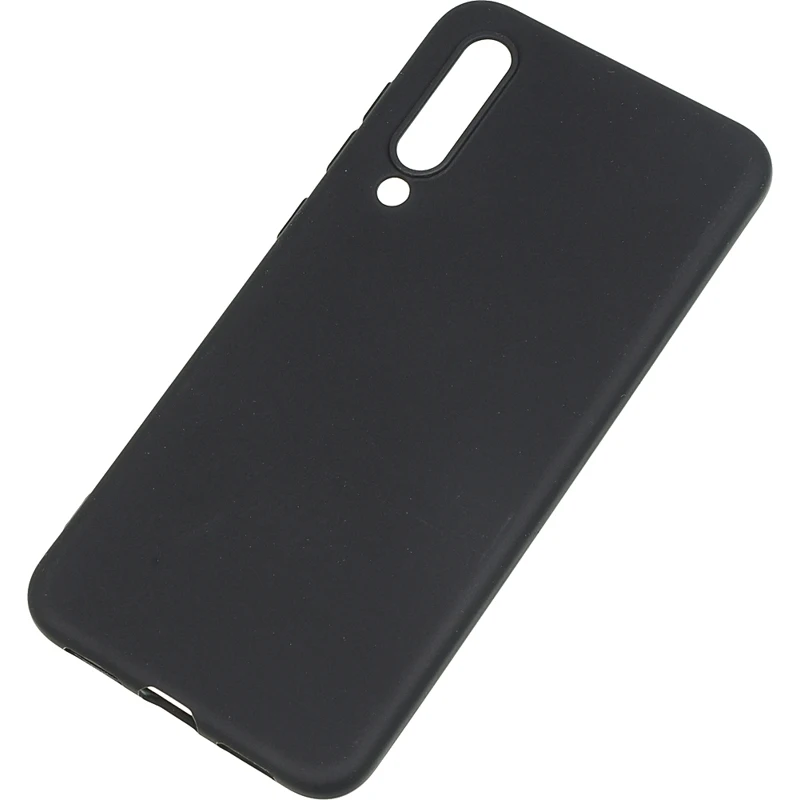 Чехол (клип кейс) BORASCO для Xiaomi Mi 9 SE черный (матовый) (36809)| |
