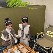 

Girls' Autumn Clothing 2021 Children'S Clothing Autumn And Winter Clothing New Children'S Children'S Korean Version Of Both Side