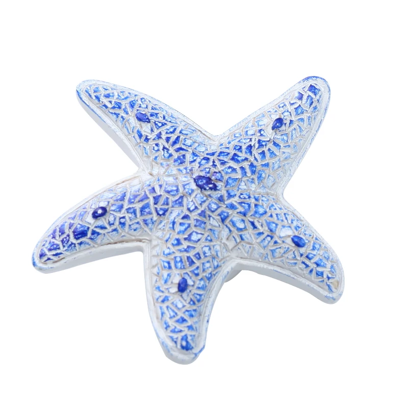 Blue starfish Завязки для штор простые современные маленькие морские звезды ракушка форма занавес Пряжка крюк аксессуары занавес плетеные ремни одна пара - Цвет: Blue starfish