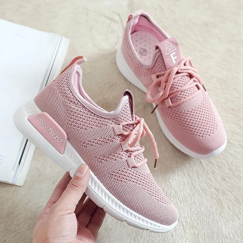 Женская спортивная обувь Zapatos De Mujer Сетчатая дышащая женская для бега без