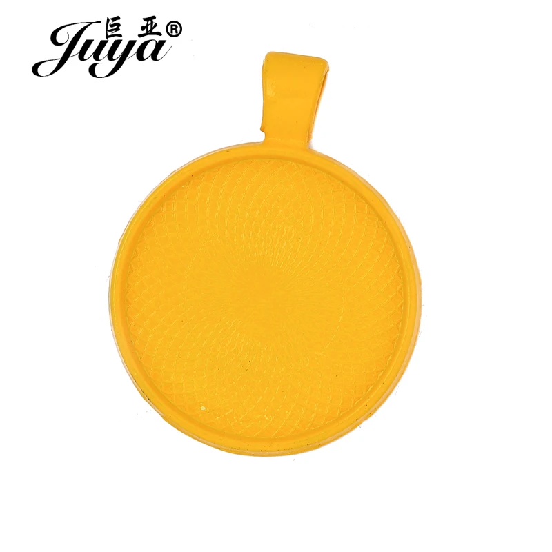 Sowaka 20 Pcs Open Bezel Pendant Blanks - Round Metal Resin Frames For Jewelry Making