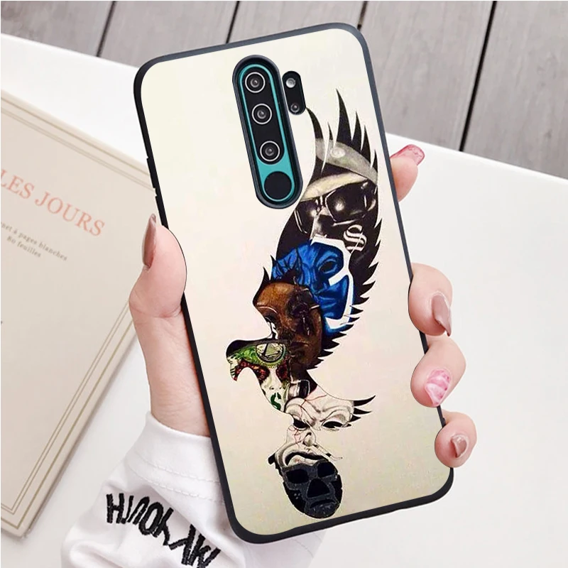 Hollywood Undead Silicone Ốp Lưng Điện Thoại Redmi Note 9 8 7 Pro S 8T 7A Bao case for xiaomi