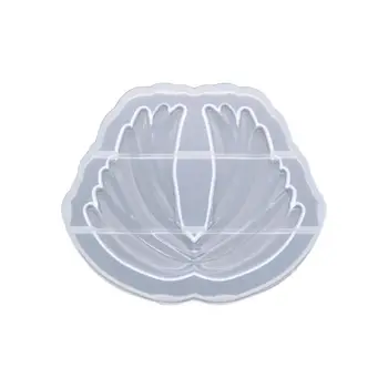 

DIY Crystal Epoxy Mold Feather Wing Mould High Mirror Handmade Table Decor Molds