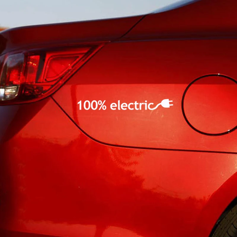 2pcs 26*3cm 100% Electric - Vinyl Sticker For Car & Truck Windows Car  Accessories Motorcycle Helmet Car Styling Sticker - Car Stickers -  AliExpress