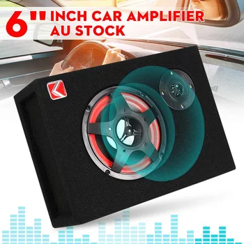 

350W Speaker Audio Stereo Bass Under Seat Active Car Subwoofer Powerful 4oHm 6 inch Card Car Seat Power Car 12V 24V 220V Speaker