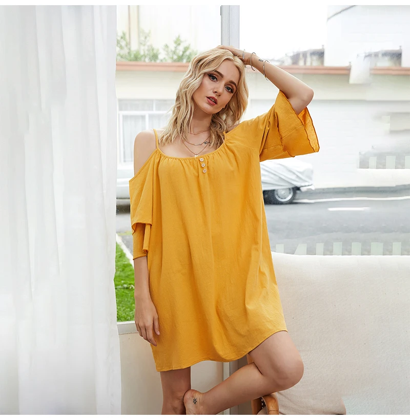 ladies loose fitting summer dresses