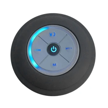 

Portable Subwoofer Waterproof Wireless Bluetooth Speaker Car Handsfree Call Music Suction Mic for IOS Android Phone