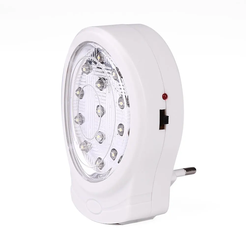 

White 13LED Night Light Automatic Power Failure Outage Lamp AC110V-240V
