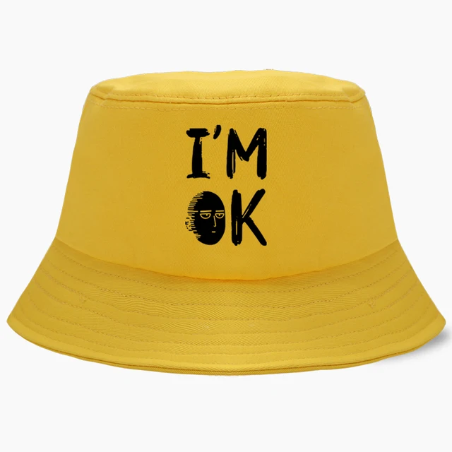 Bucket Hat Cap Japanese Anime One Punch 