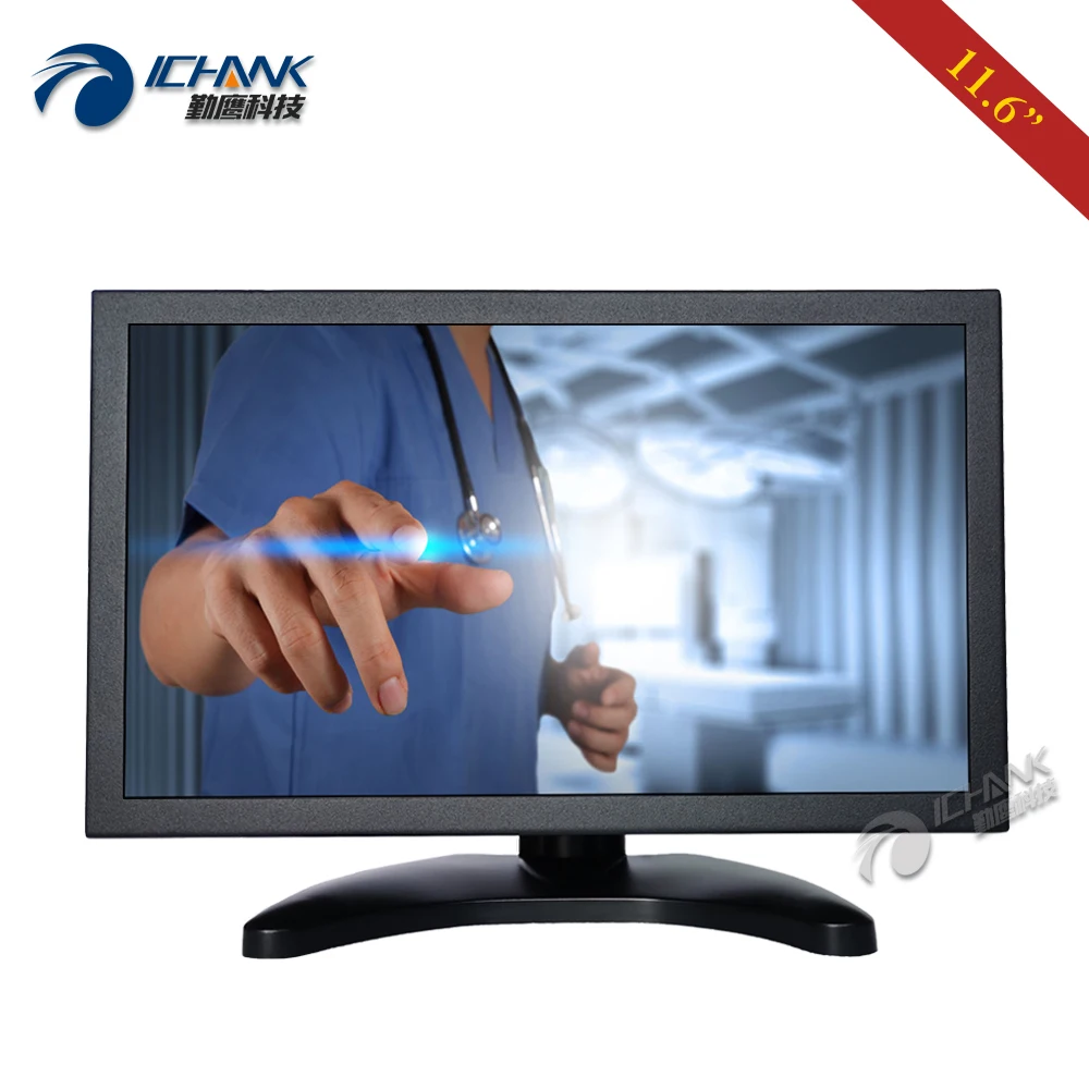 ZB116TC-253/11," 12" дюймов широкоформатный 1920x1080p ips HDMI VGA USB встроенный динамик резистивный сенсорный ЖК-экран дисплей ПК МОНИТОР
