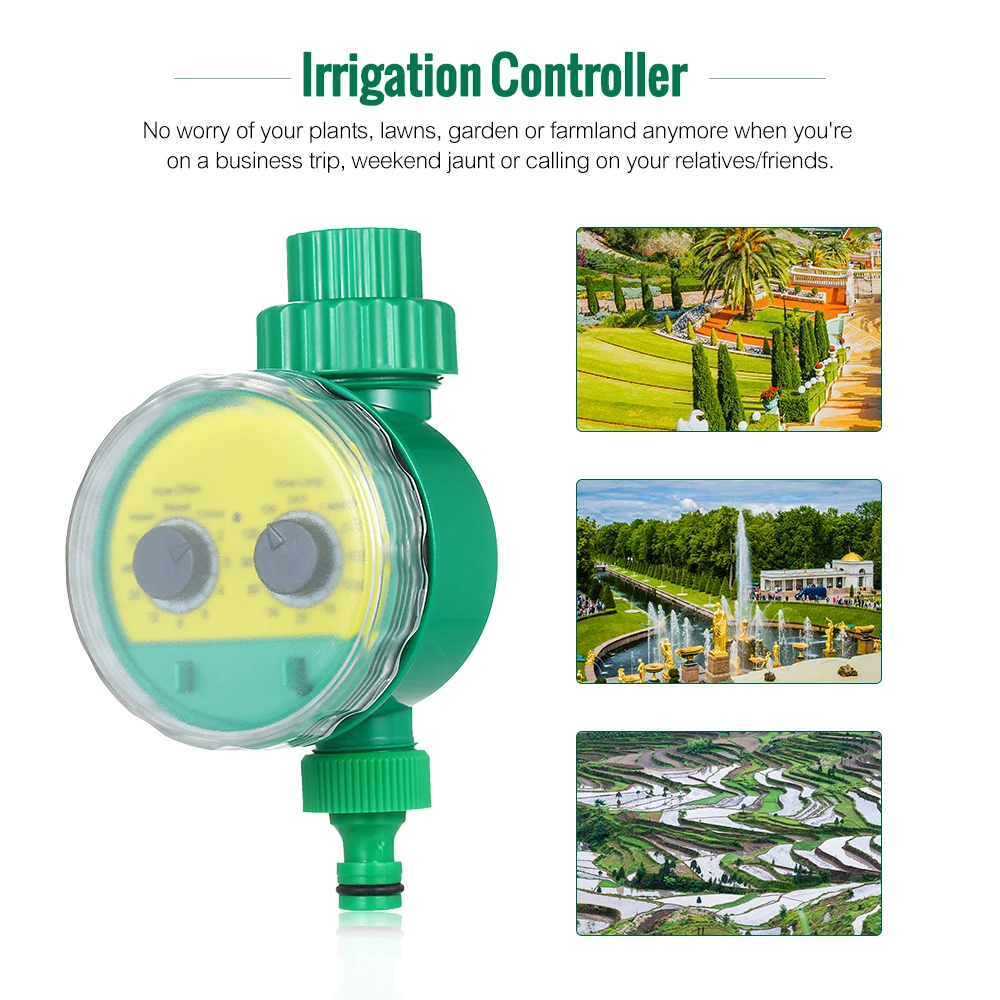 

irrigation system Automatic Garden Irrigation Controller Digital Electronic Valve Hose Water Timer Waterproof automatic watering