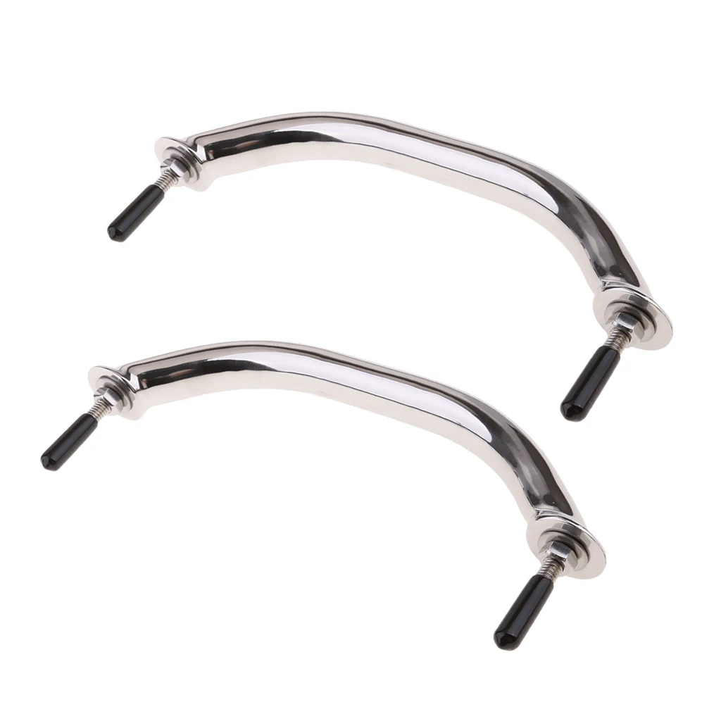 

2pcs 8'' Marine Boat Grab Handle Handrail Doorknob - 316 Stainless Steel