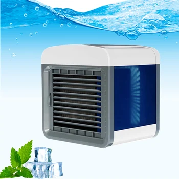 

Mini Portable Air Cooling Fan Air Cooler Fan for Office Home USB Air Conditioner Humidifier Purifier Desktop Conditioning Fan