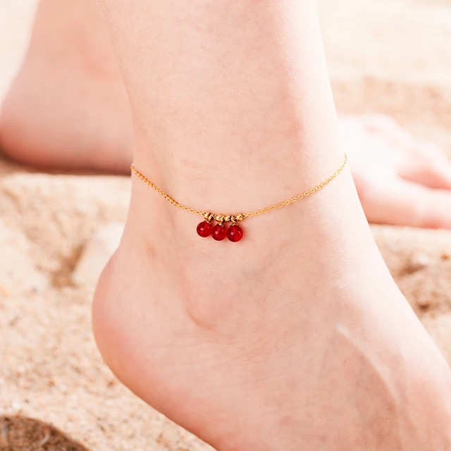 Details more than 84 red anklet bracelet super hot 3tdesign.edu.vn