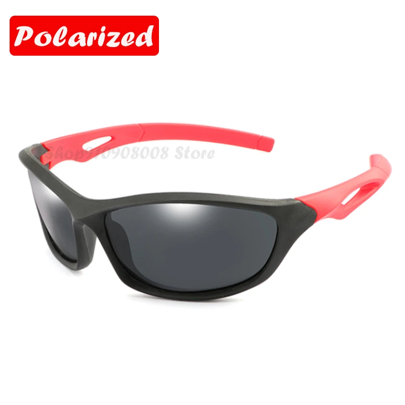 

Brand Design Kids Polarized Sunglasses Vintage Boys Girls Square Coating Sun Glasses UV400 Eyewear Child Shades Gafas de sol E08