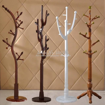 

30% B Creative Branch Hanger European Hanger Floor Bedroom Home Solid Wood Auspicious Tree Clothes Rack Wealth Tree Coat Rack