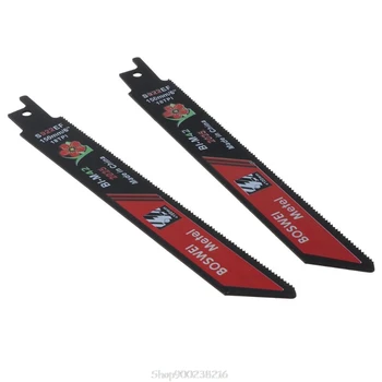 

2PCS/SET Black Reciprocating Sabre Saw Blades for Cutting Metal Professional S922EF Accessory Kit Tool Au27 20 Dropship