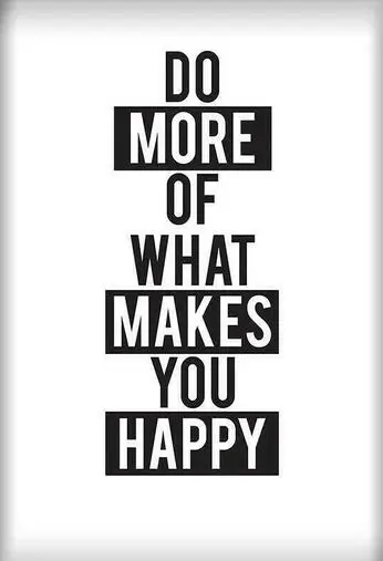 

Do What Makes You Happy Motivational Inspirational Quote Art Film Print Silk Poster Home Wall Decor 24x36inch