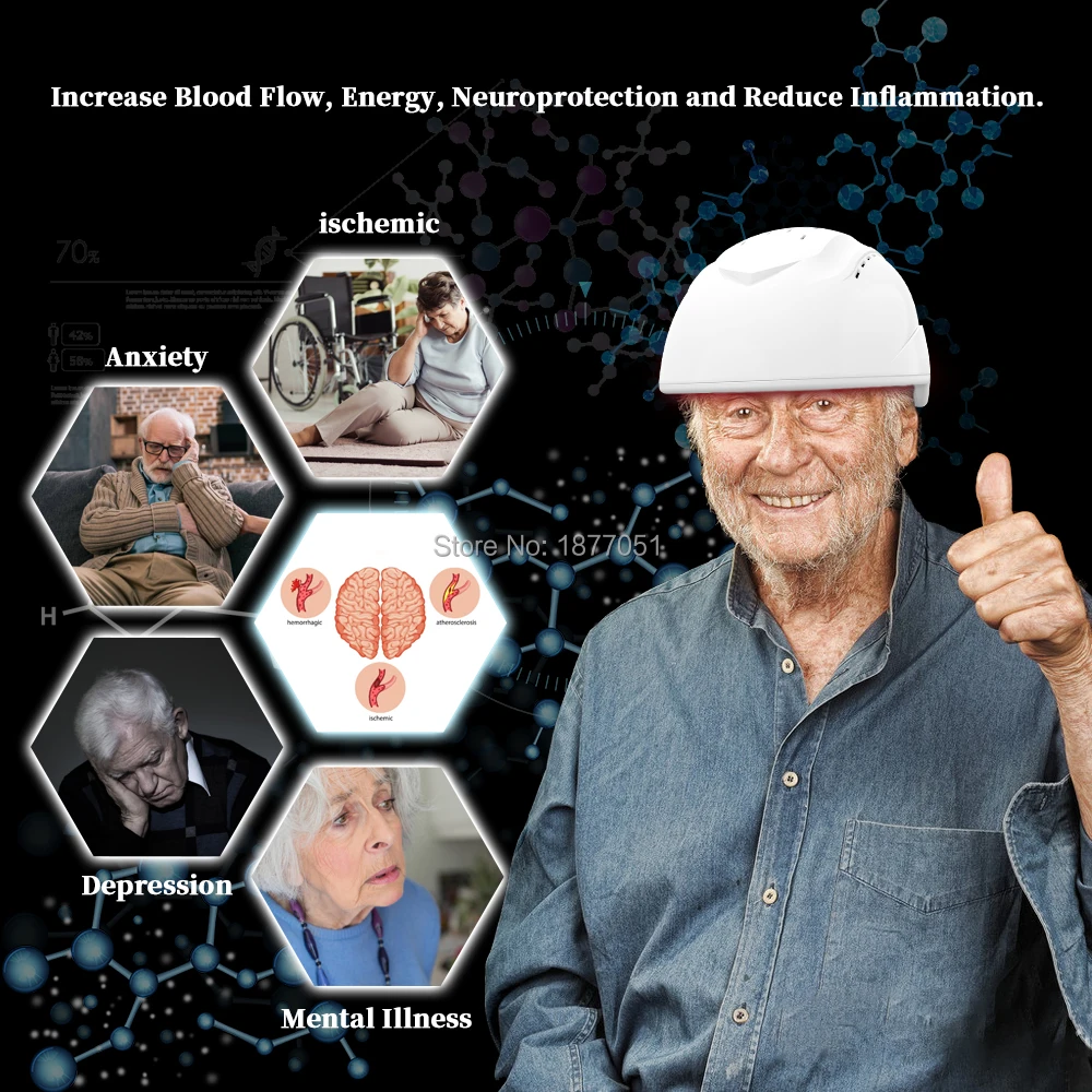 

SSCH 810nm NIR Light Neurostimulation Photobiomodulation therapy