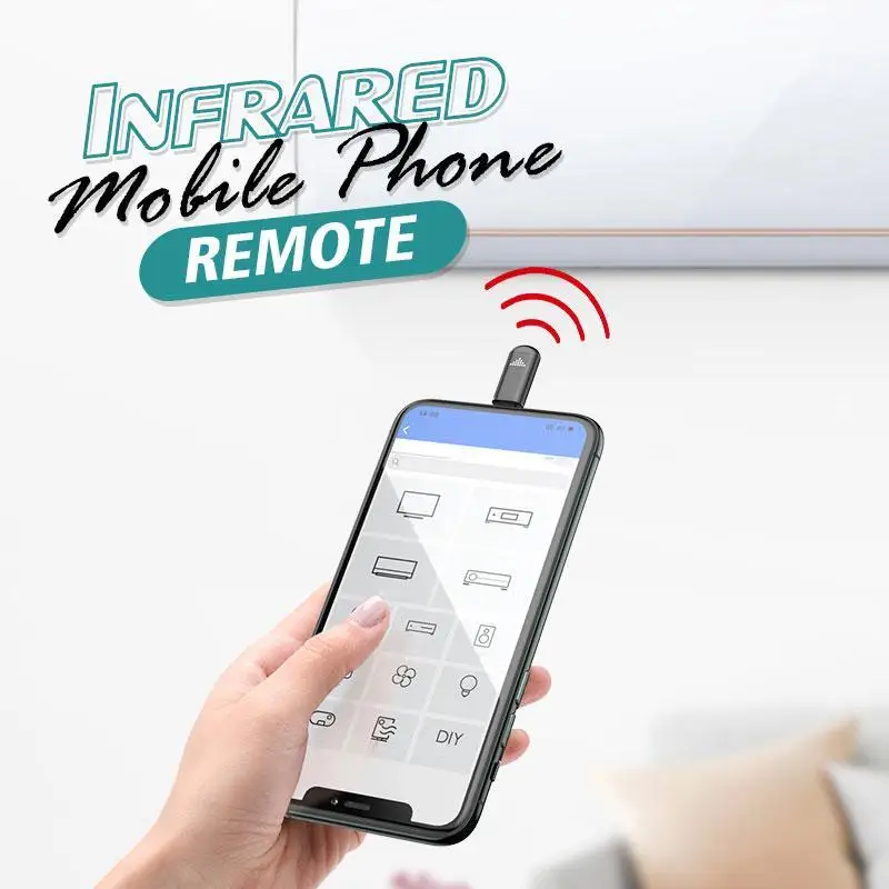 Инфракрасный мобильный телефон Remote Управление с портом Micro USB type C Интерфейс Смарт