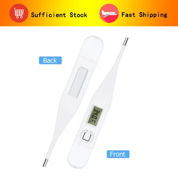 

Digital Thermometer Flexible Accurate Fast Adult Thermometer Infant Thermometer for Oral Armpit Rectal Temperature Measuring