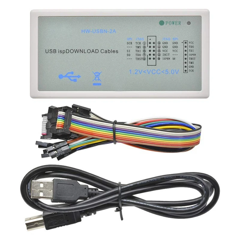 Программатор JTAG SPI с кабелем загрузки USB Isp для сетки FPGA CPLD макетная плата