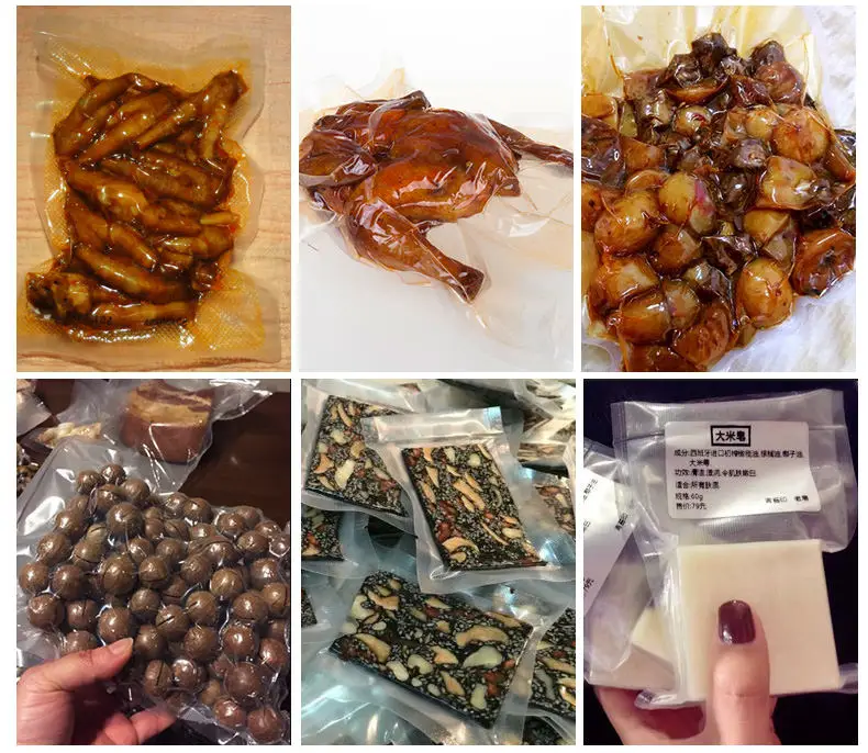 790 Household Food Vacuum Sealer Machine bag Vacuum Packing Machine Film Container Food Sealer bag Saver Include Bags