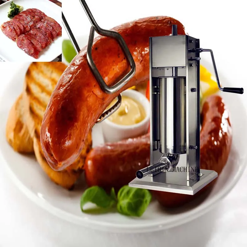 

Stainless Steel Sausage Filling Machine Manual Sausage Stuffer Filler machine