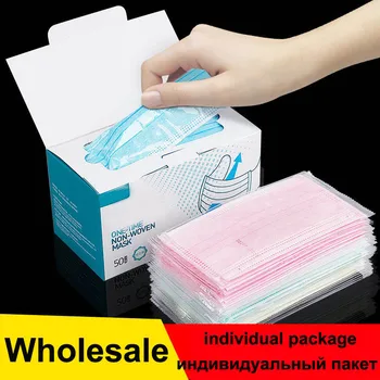 

100Pcs Protective Disposable Cover 3-Layer High-Efficiency Dust-Proof Cotton Puff Fast Delivery