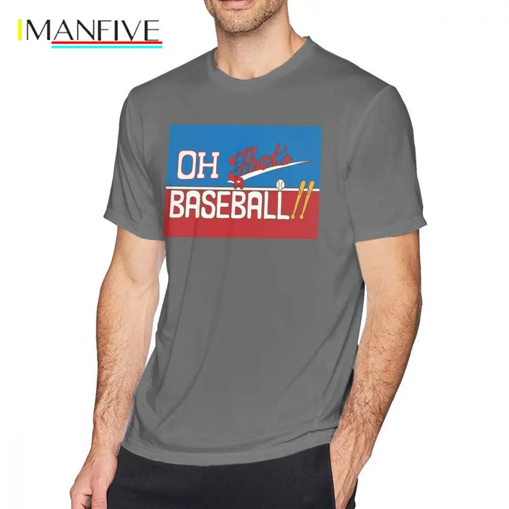 Jojo T Shirt Oh That S A Baseball JJBA Jojo S Bizarre Adventure T-Shirt Cute Fashion Tee Shirt Plus size Short Sleeves Tshirt