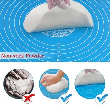 

Silicone Mat Baking Liner Oven Mat Heat Insulation Pad Dough Maker Pastry Kneading Rolling Dough Pad Kitchen Accessories New