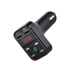 Kit inalámbrico de manos libres para coche, transmisor FM, LCD, Cargador USB Dual, 2.1A, MP3, música, tarjeta TF, disco U, reproductor auxiliar
