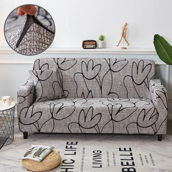 

Sofa Protector Cover Elastic Sofa Cover Spandex Polyester Corner Couch Slipcover Chair Protector Living Room 1/2/3/4 Seater