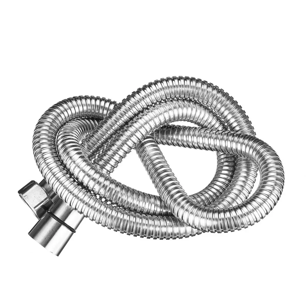 

Shower Hose 1.2m/1.5m/2m Soft Shower Hose Stainless Steel Silver Pipe High Pressure Pipe Copper Cap Hose Bathroom Accessories