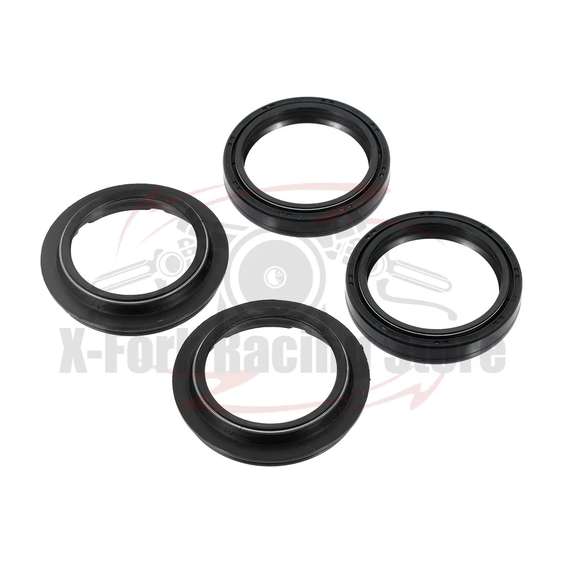 

Motorcycle Kit ASSY 2PCS Fork Oil Seals & 2PCS Dust Seals For Yamaha YZF R6 1999 2000