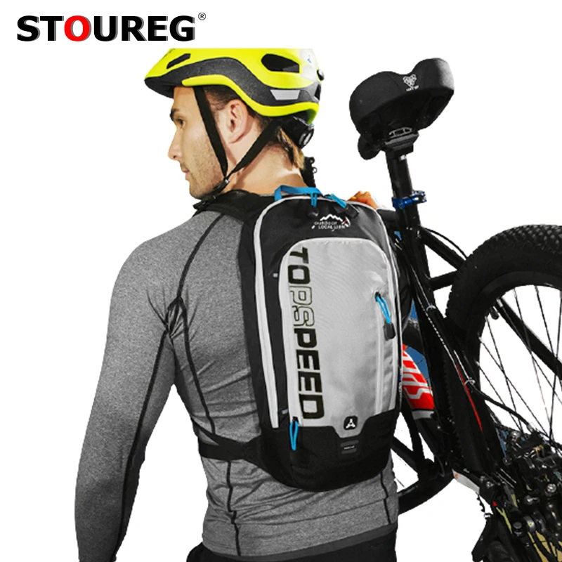6L Waterproof Bicycle Backpack MTB Bike Bag Cycling Hiking Bags