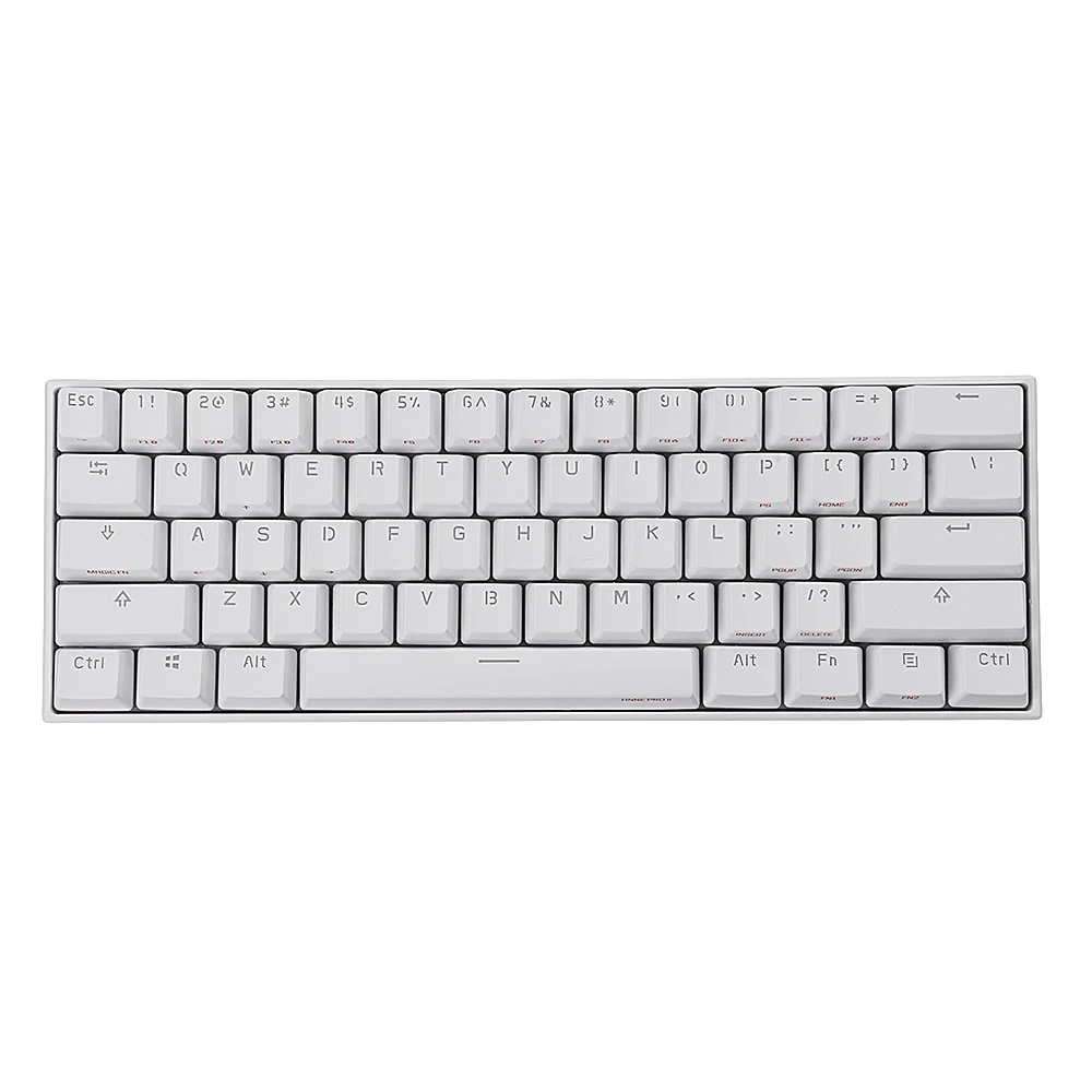 Мини Портативный Anne Pro 2 60% NKRO Беспроводная bluetooth USB игровая клавиатура двойной