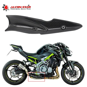 

Alconstar Motorcycle Exhaust Middle Link Pipe Protector Heat Shield Cover Guard Anti-Scalding Shell For Kawasaki Z900