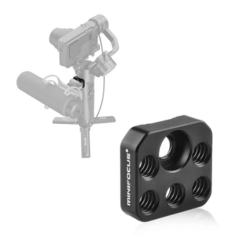 

M2 Accessory Mounting Plate for Zhiyun Crane-M2 With 1/4”-20 threaded holes for Magic Arm Cold Shoe monitor microphone Mount