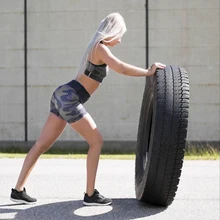 Женские спортивные шорты для йоги, спортзала, бега, летние пляжные шорты для тренировок, быстросохнущие Эластичные Обтягивающие шорты для фитнеса