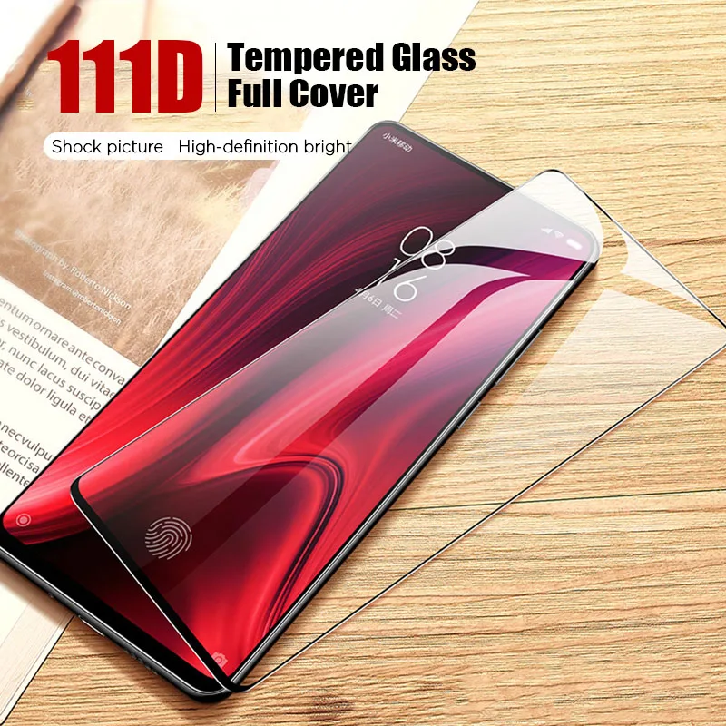 

111D Safety Film Tempered Glass for Xiaomi Redmi Note 8 7 Pro 8T Protective Glass for Redmi 8A 7A S2 GO Screen Protector