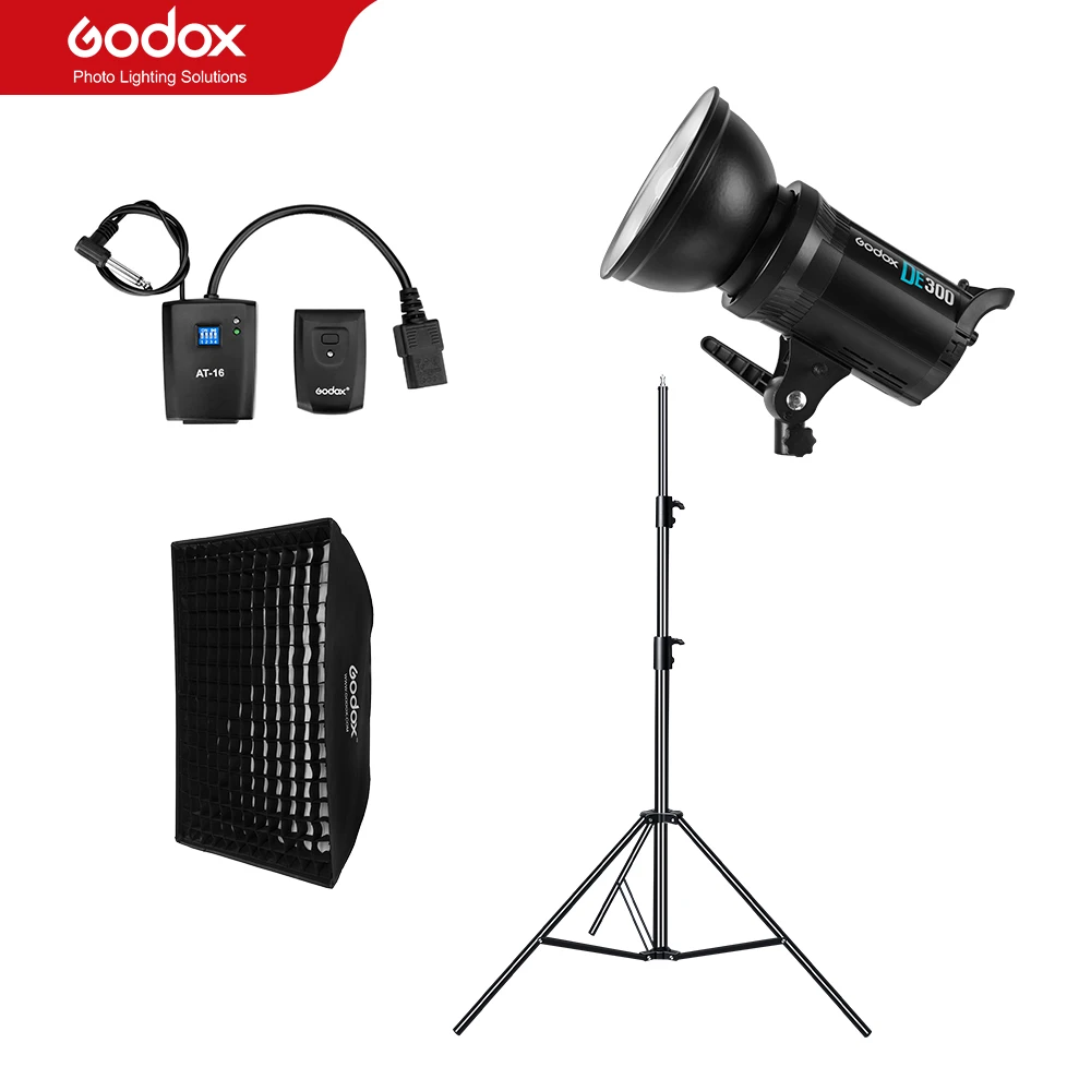 Godox De300 300w Compact Studio Flash Light Strobe Lighting Lamp Head