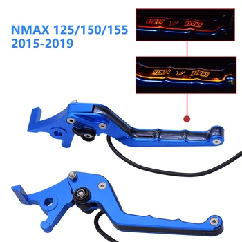 

Scooter Accessories Folding Extendable Left Right Brake Levers For YAMAHA NMAX 155 NMAX155 NMAX 125 NMAX 150 N-MAX 125 155