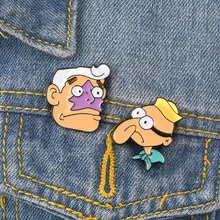 Лидер продаж! брошь с изображением морского Супермена и океанского Рейнджера в виде капли масла, аксессуары для кошельков, брошь для одежды