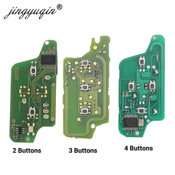 15pcs 2/3/4 Button Car Remote ASK/FSK Key Board per Peugeot 207 208 307 308 408 Partner CITROEN C2 C3 C4 C5 Berlingo Picasso