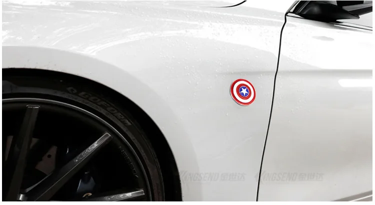 Автомобильный S. I. E.L.D. Металлическая Наклейка для автомобиля крутая смена украшения автомобильные наклейки-логотипы металлические 3D наклейки на бампер s