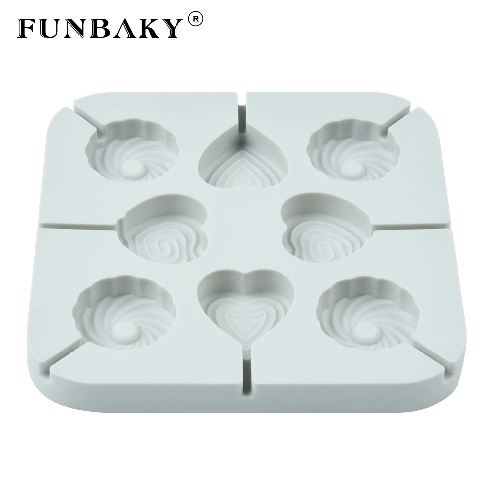 FUNBAKY креативная форма в виде 8 Соединенных леденцов силиконовая сделай сам с