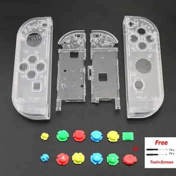 

Housing Shell Case Cover for Nintend Switch NS Controller Joy-Con Transparent Replacement Protection Cases for NintendoSwitch