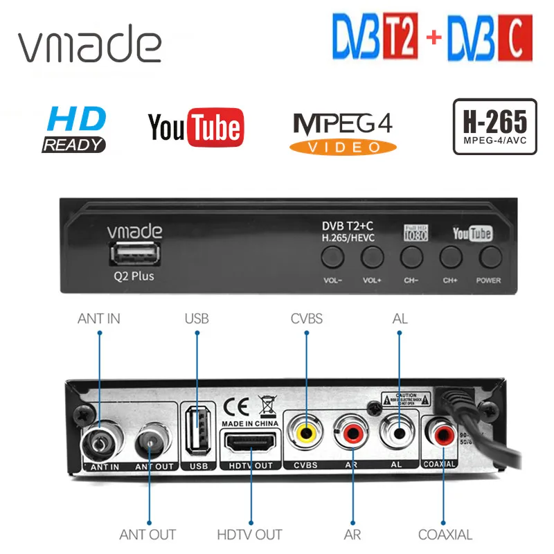 h.265 hevc codec for v8 super receiver