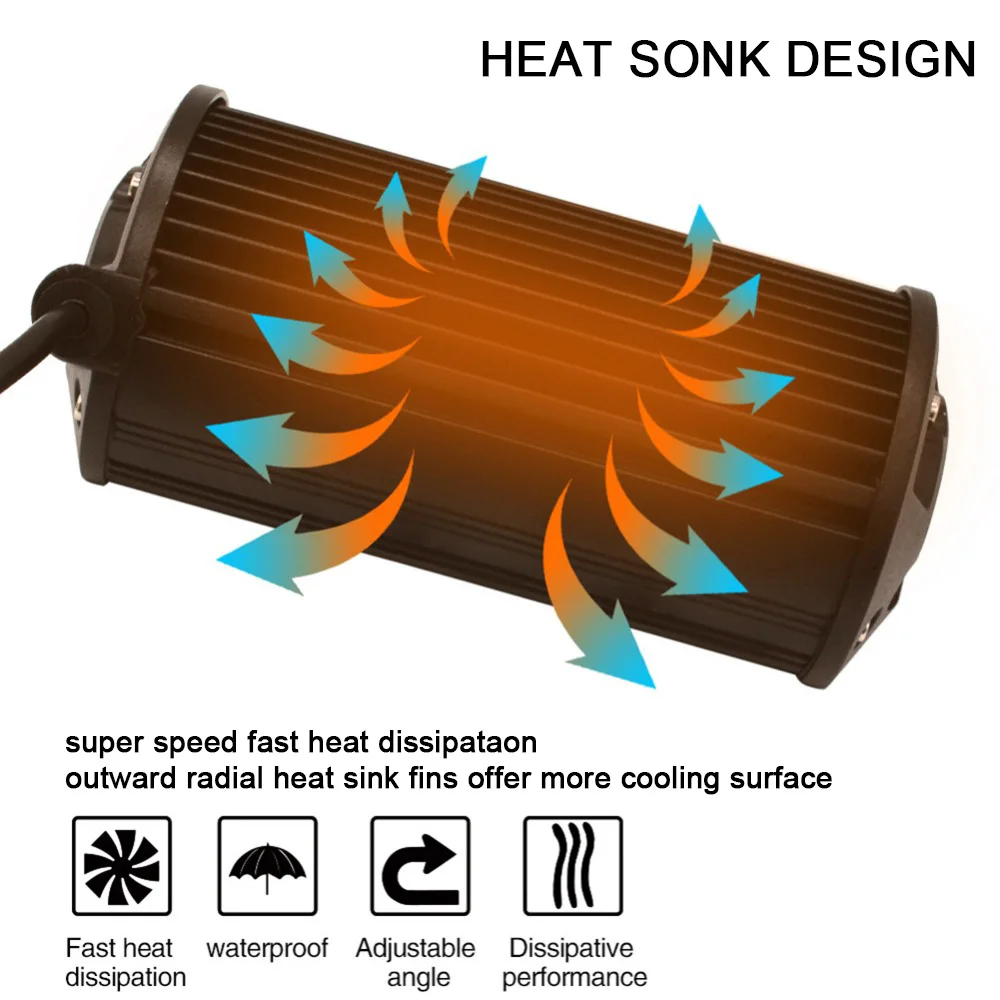 RASTP-6.5 дюймов 200W светодиодный светильник бар пятно луча для вождения Offroad Лодка автомобиль тягач 4x4 внедорожник автомобиля 12V 24V RS-CL001